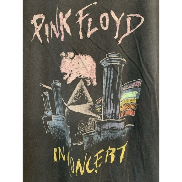 Pink Floyd Live In Concert T Shirt - Picture 2 of 6